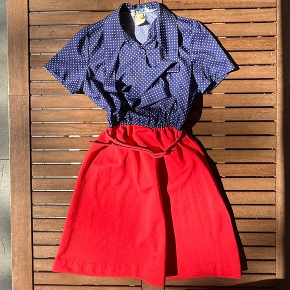 Vintage Cora's Closet Dress (with matching jacket and belt)-petite - Picture 8 of 10